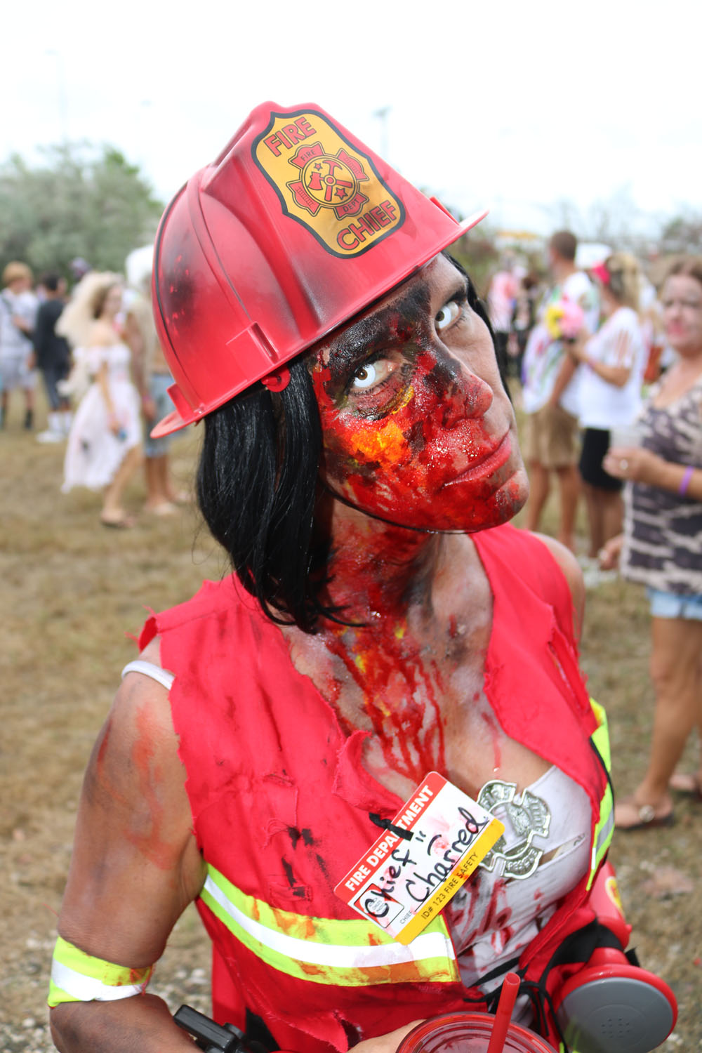 Zombie Bike Ride 2017 photo - Duval Street, Key West